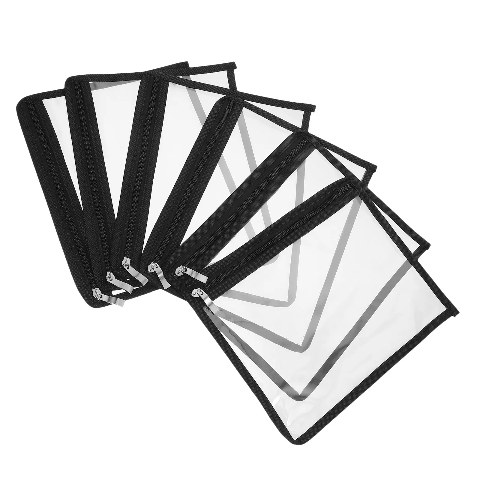 6Pcs PVC Pencil Bag Clear Waterproof Zipper Pouches Multipurpose Travel File Document Organizer for Wallet and
6Pcs PVC Pencil Bag Clear Waterproof Zipper Pouches Multipurpose Travel File Document Organizer for Wallet and