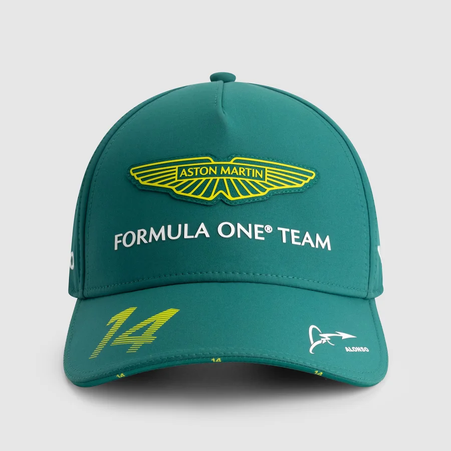 Кепка водителя F1 Team Aston Martin 2025 Fernando Alonso, гоночная кепка Formula 1, бейсбольная кепка болельщика
Кепка водителя F1 Team Aston Martin 2025 Fernando Alonso, гоночная кепка Formula 1, бейсбольная кепка болельщика