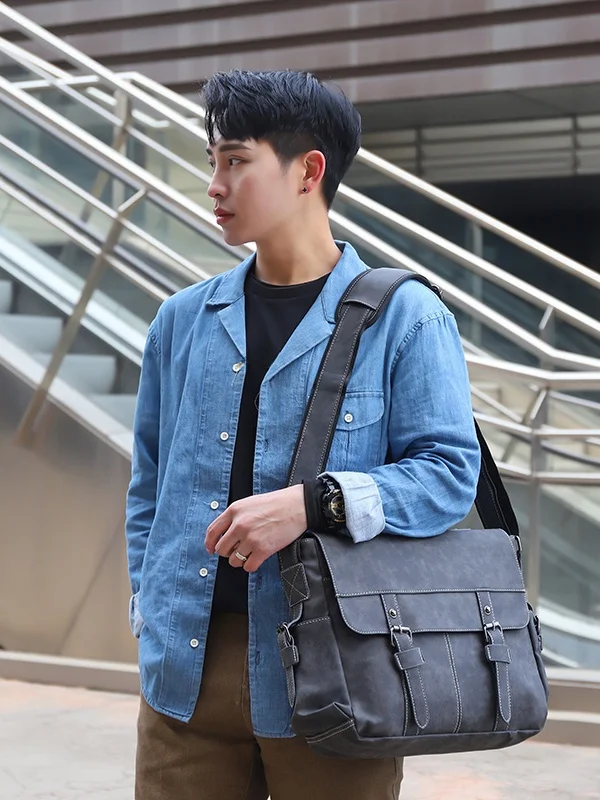 Large Capaci Busin Travel Crossbody Bag for Men 2025 New Model JXWARWOLF Qing Youth oulder Handbag PU Leather
Large Capaci Busin Travel Crossbody Bag for Men 2025 New Model JXWARWOLF Qing Youth oulder Handbag PU Leather