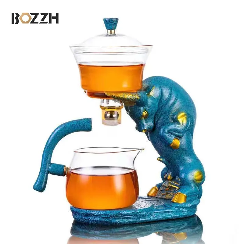 BOZZH Chinese Automatic Glass Tea Set Teapot Home Living Lazy Tea Maker Water Filter Gaiwan Kung Fu Pot Magnetic 6 Cup For Gifts
BOZZH Chinese Automatic Glass Tea Set Teapot Home Living Lazy Tea Maker Water Filter Gaiwan Kung Fu Pot Magnetic 6 Cup For Gifts