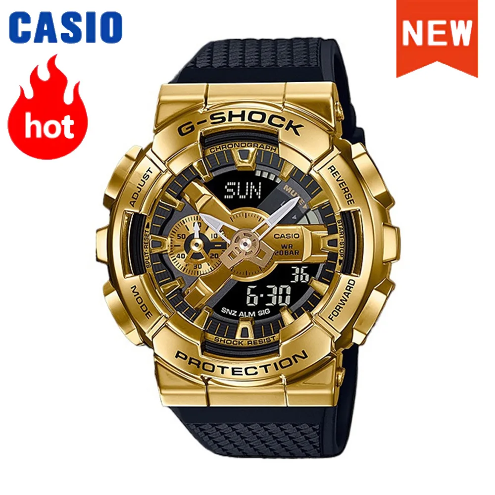 Мужские часы Casio GM-110 серии G-SHOCK 2026 года, модель Small Steel Cannon, оригинальные, черно-золотые, водонепроницаемые, спортивные, парные часы
Мужские часы Casio GM-110 серии G-SHOCK 2026 года, модель Small Steel Cannon, оригинальные, черно-золотые, водонепроницаемые, спортивные, парные часы