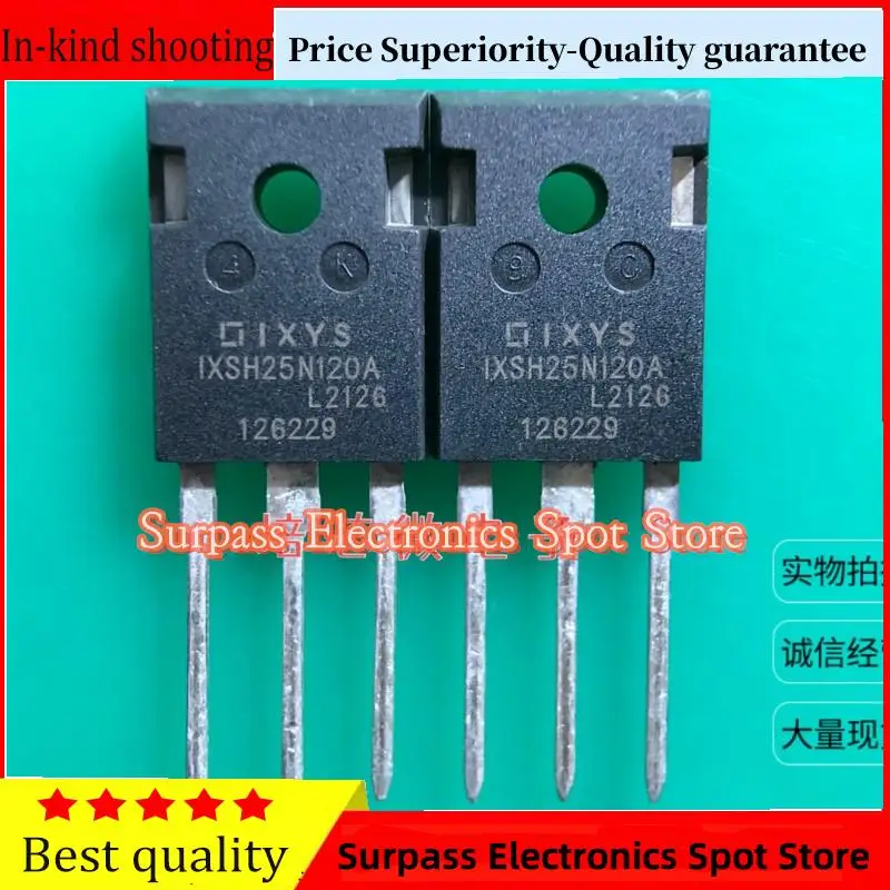 10 шт.-100 шт. IXSH25N120A IGBT TO-247 25A/1200V цена Гарантия превосходства качества
10 шт.-100 шт. IXSH25N120A IGBT TO-247 25A/1200V цена Гарантия превосходства качества