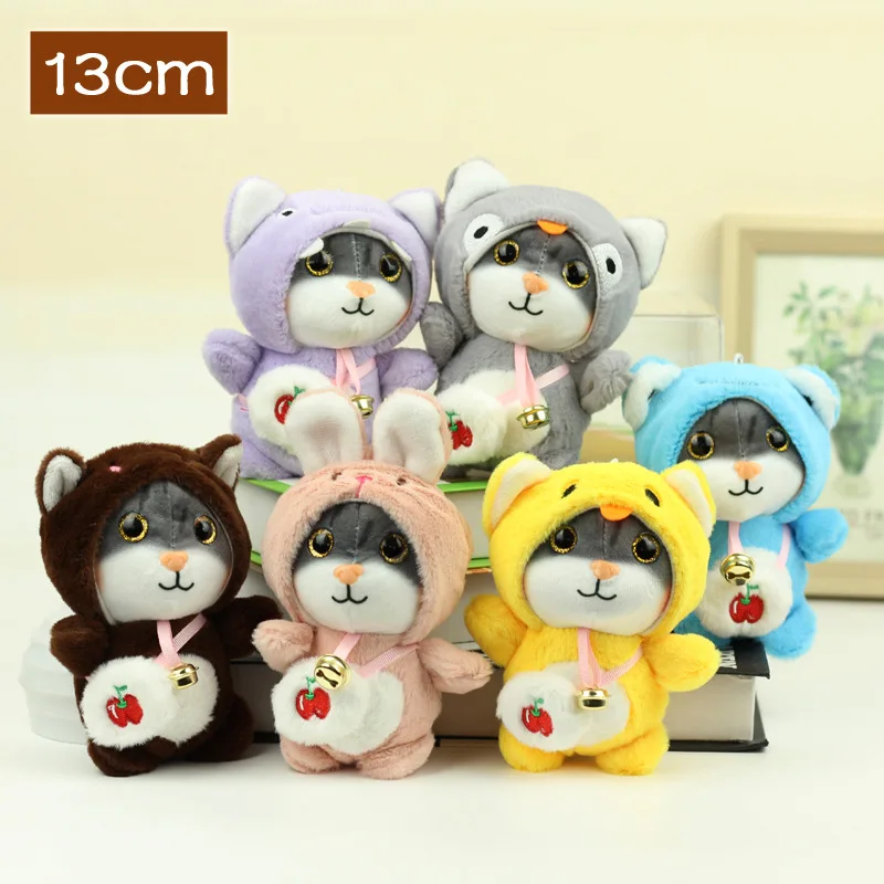 13cm Hot Kawaii Cute Cat Plush Toys Kids Cartoon Animals Stuffed Dolls Plush Keychain Pendant Girls Bag Charm Kids Birthday Gift
13cm Hot Kawaii Cute Cat Plush Toys Kids Cartoon Animals Stuffed Dolls Plush Keychain Pendant Girls Bag Charm Kids Birthday Gift