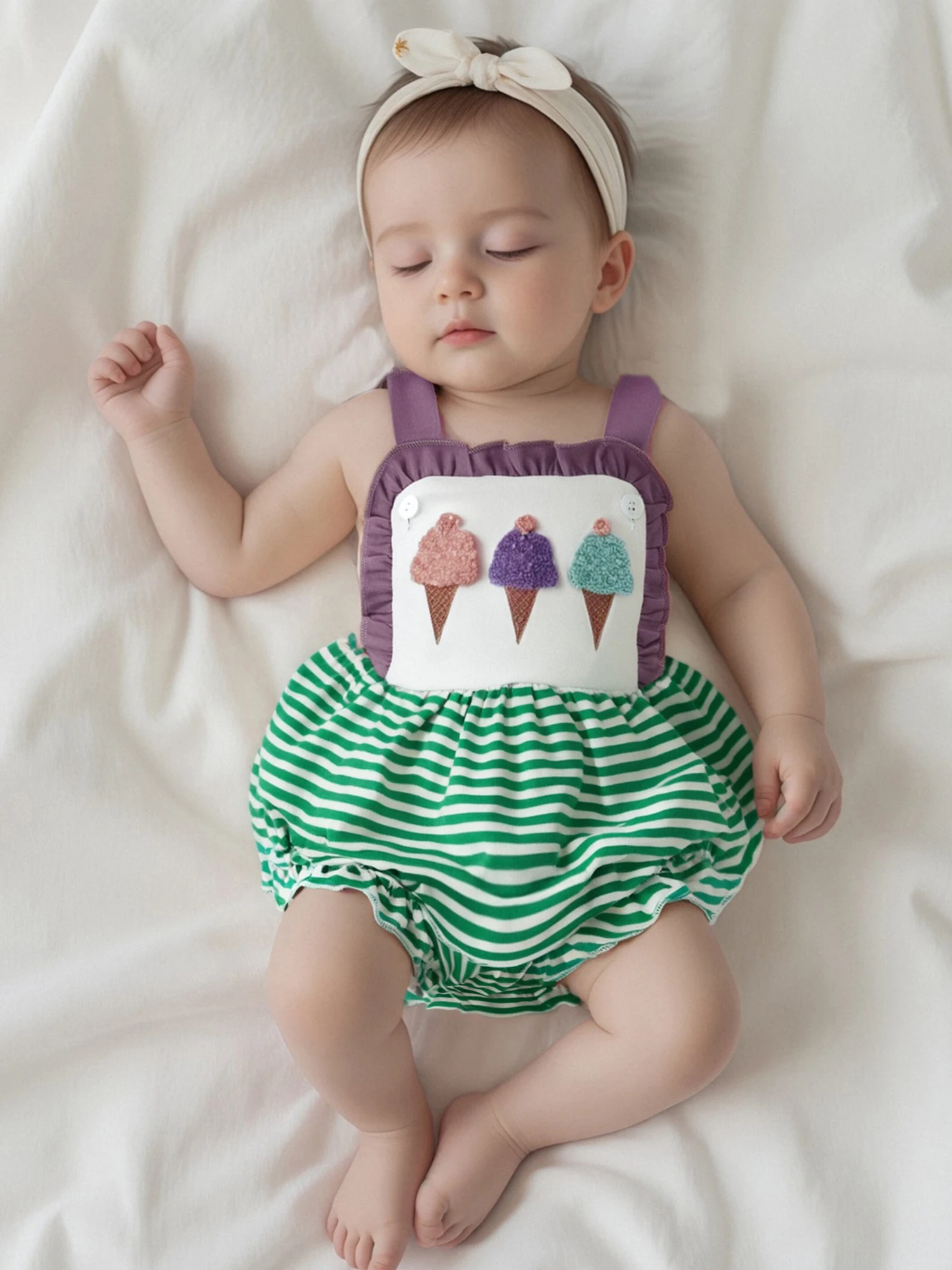 Adorable Toddler Floral Print Ruffle Sleeveless Romper with Bowknot Belt for Summer Beach Vacation Outfit
Adorable Toddler Floral Print Ruffle Sleeveless Romper with Bowknot Belt for Summer Beach Vacation Outfit