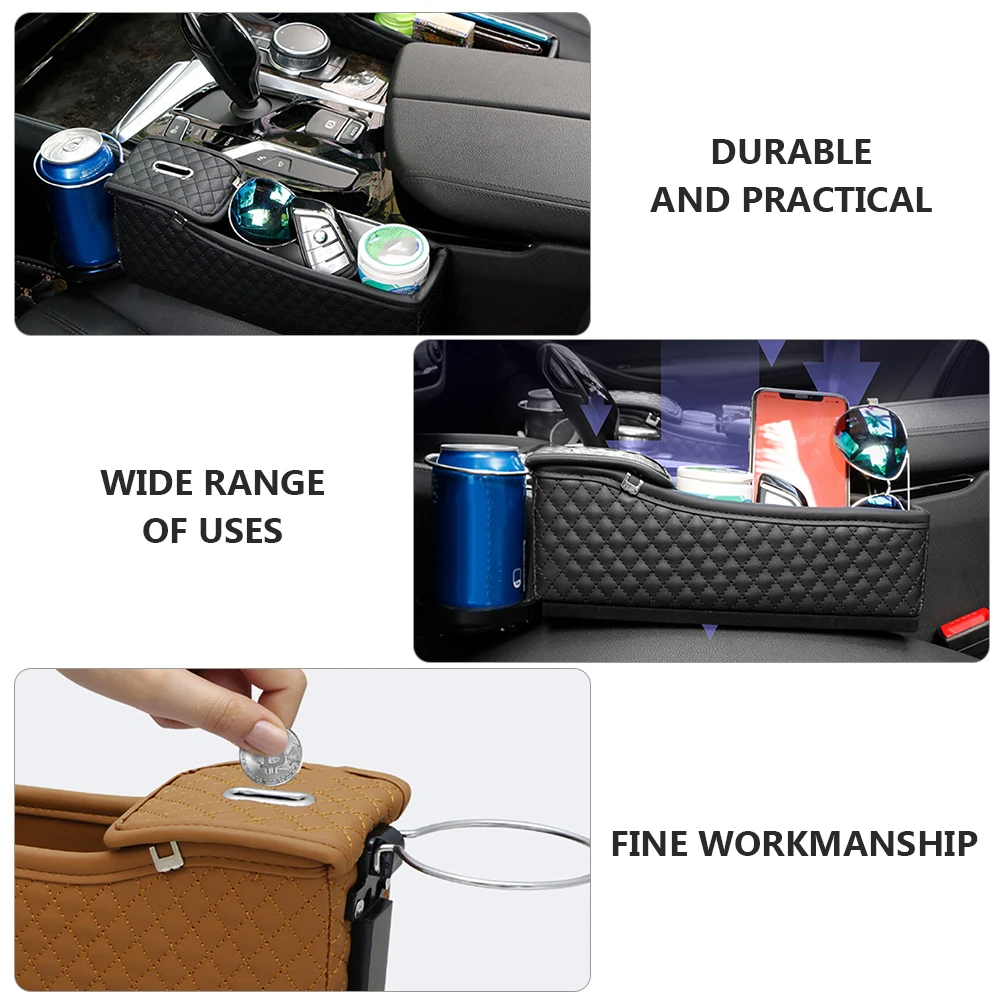 1Pcs Car Seat Storage Box Wood Flannel Durable Front Seat Slot Organizer Coin Holder Car Console Space Filler Container
1Pcs Car Seat Storage Box Wood Flannel Durable Front Seat Slot Organizer Coin Holder Car Console Space Filler Container