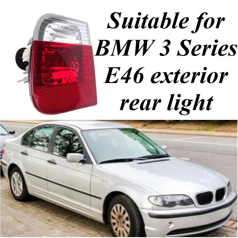 For BMW 3 Series E46 1998-2006 Tail Light Set 63216946536 OEM Replacement LED Brake Reverse Stop Lamp Assembly with Smoked Lens 
For BMW 3 Series E46 1998-2006 Tail Light Set 63216946536 OEM Replacement LED Brake Reverse Stop Lamp Assembly with Smoked Lens