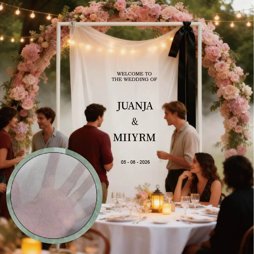 Customized Personalized Engagement Party Signs, Wedding Signs, Romantic Semi-Transparent Welcome Signs, Transparent Sheer Wedding Banners, Outdoor Wedding Flags
Customized Personalized Engagement Party Signs, Wedding Signs, Romantic Semi-Transparent Welcome Signs, Transparent Sheer Wedding Banners, Outdoor Wedding Flags
