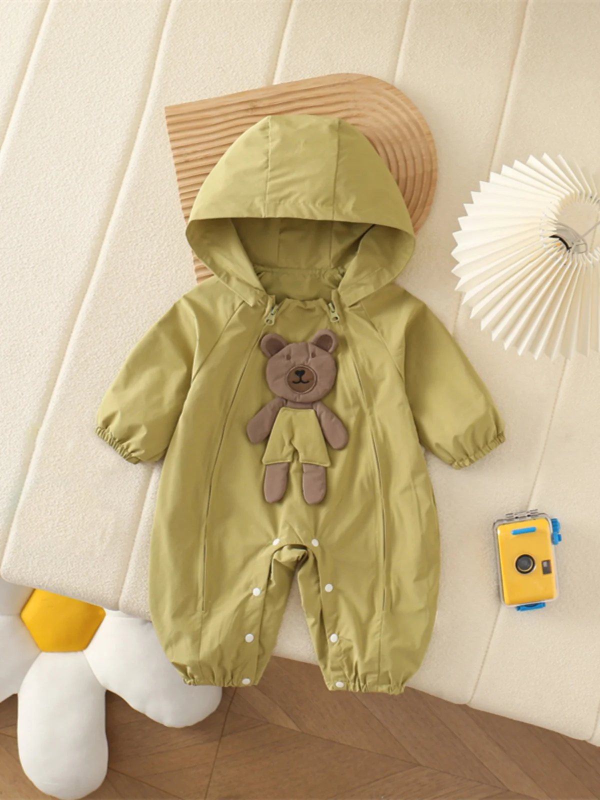 Newborn Baby Clothes Autumn New Sle Rer Boy Cute Hooded Cler Double Zipper Cartoon Cler Trendy High Waist Long Pants
Newborn Baby Clothes Autumn New Sle Rer Boy Cute Hooded Cler Double Zipper Cartoon Cler Trendy High Waist Long Pants