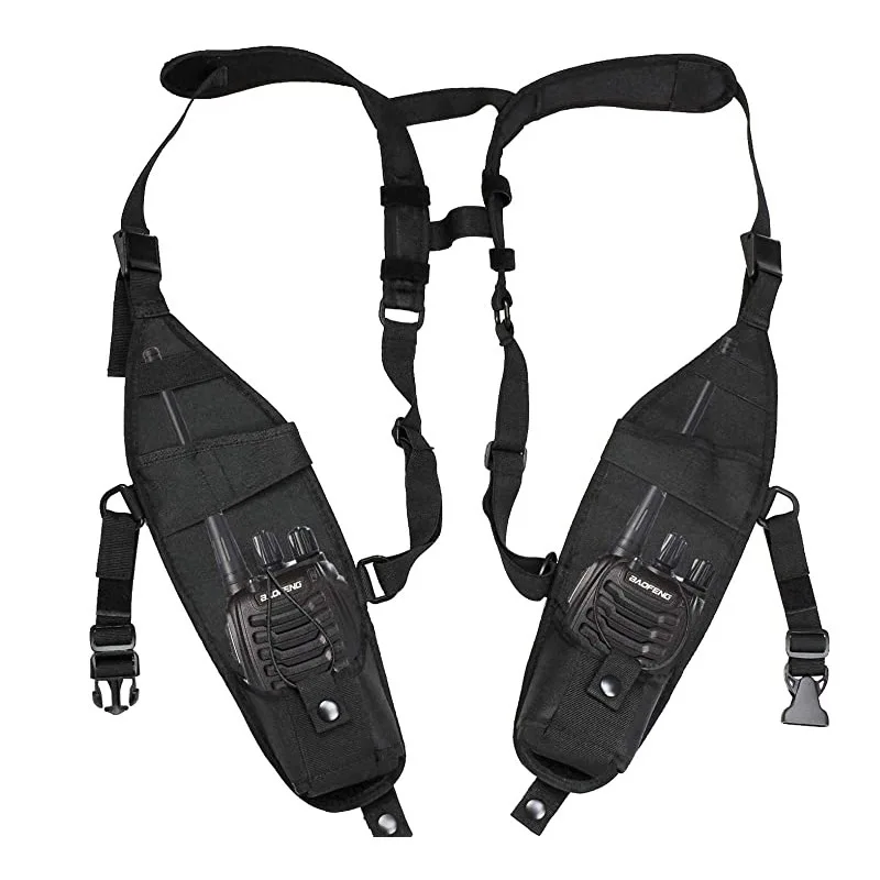 Functional Tactical Chest Bag Double Shoulder Chest for Baofeng BF-888S UV-5R UV-21 UV-9R PRO Walkie Talkie
Functional Tactical Chest Bag Double Shoulder Chest for Baofeng BF-888S UV-5R UV-21 UV-9R PRO Walkie Talkie