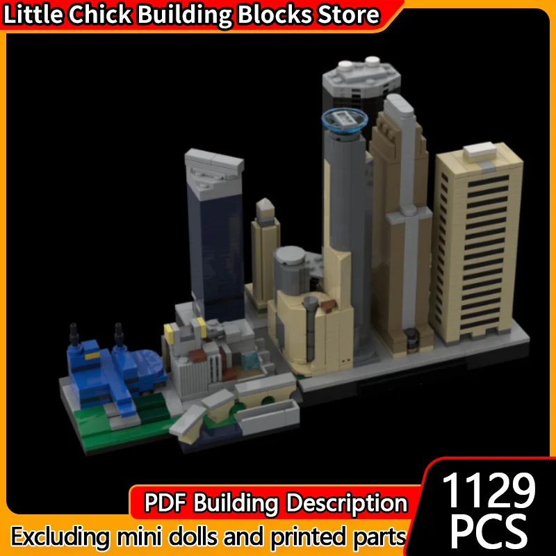 City Street View Model MOC Building Bricks Minneapolis Skyline Modular Technology Children Holiday Gifts Assemble Toys Suit
City Street View Model MOC Building Bricks Minneapolis Skyline Modular Technology Children Holiday Gifts Assemble Toys Suit