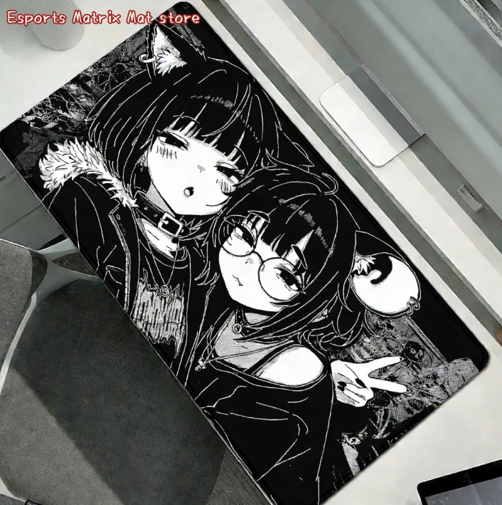 Black & White Anime Girls Mouse Pad - Large Extended Gaming Desk Mat for PC Gamers
Black & White Anime Girls Mouse Pad - Large Extended Gaming Desk Mat for PC Gamers