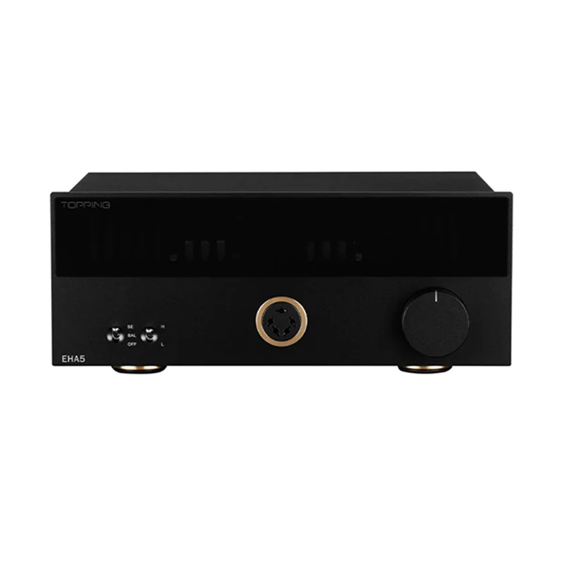TOPPING EHA5 Electrostatic Headphone Amplifier XLR/TRS/RCA Lnput 146dB Dynamic Range 700Vrms Output Voltage 12V Trigger Bypass
TOPPING EHA5 Electrostatic Headphone Amplifier XLR/TRS/RCA Lnput 146dB Dynamic Range 700Vrms Output Voltage 12V Trigger Bypass