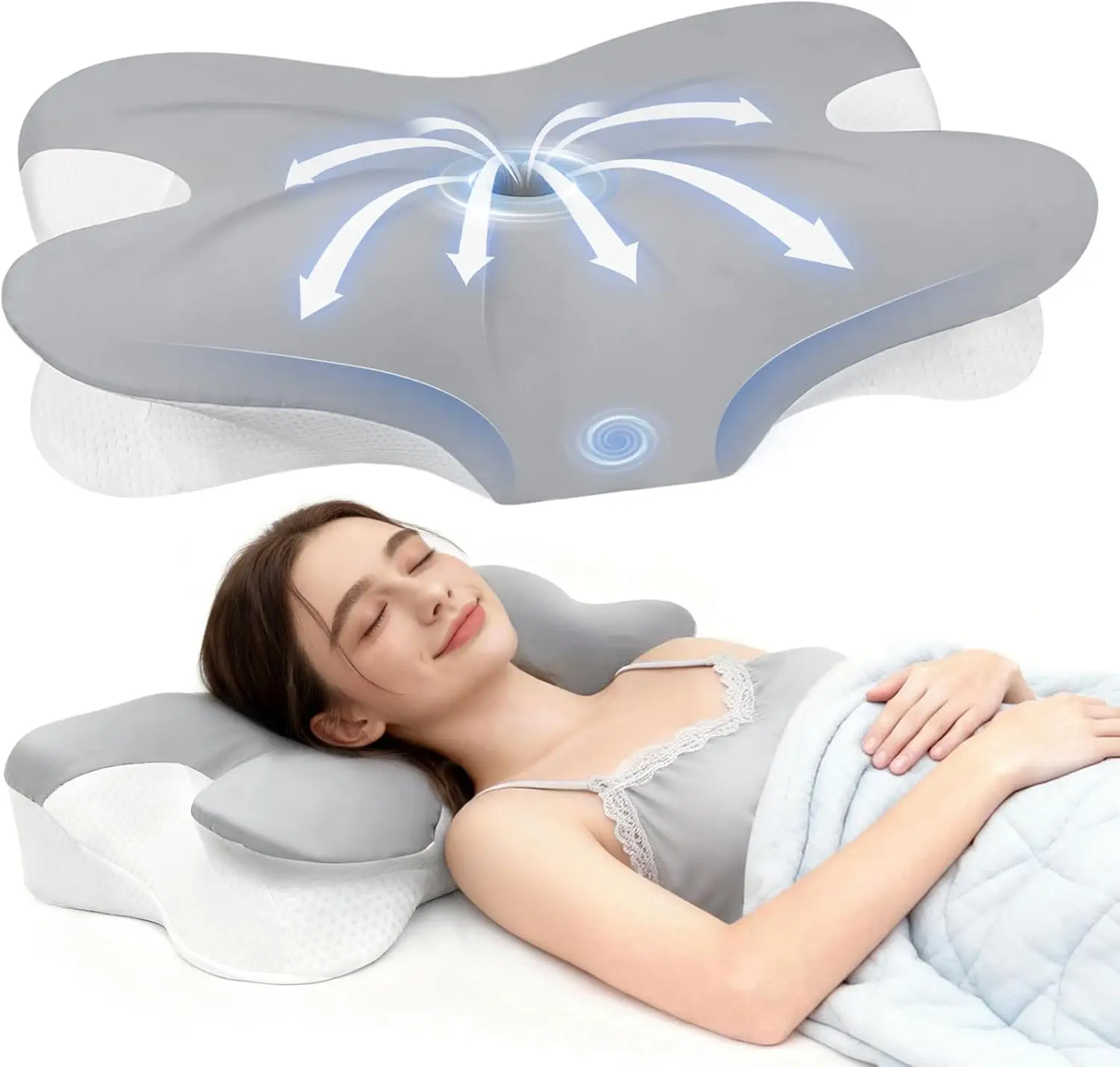 Ergonomic Memory Foam Neck Pillow for Pain Relief and Comfortable Sleep, Supports All Positions with Removable Cover
Ergonomic Memory Foam Neck Pillow for Pain Relief and Comfortable Sleep, Supports All Positions with Removable Cover