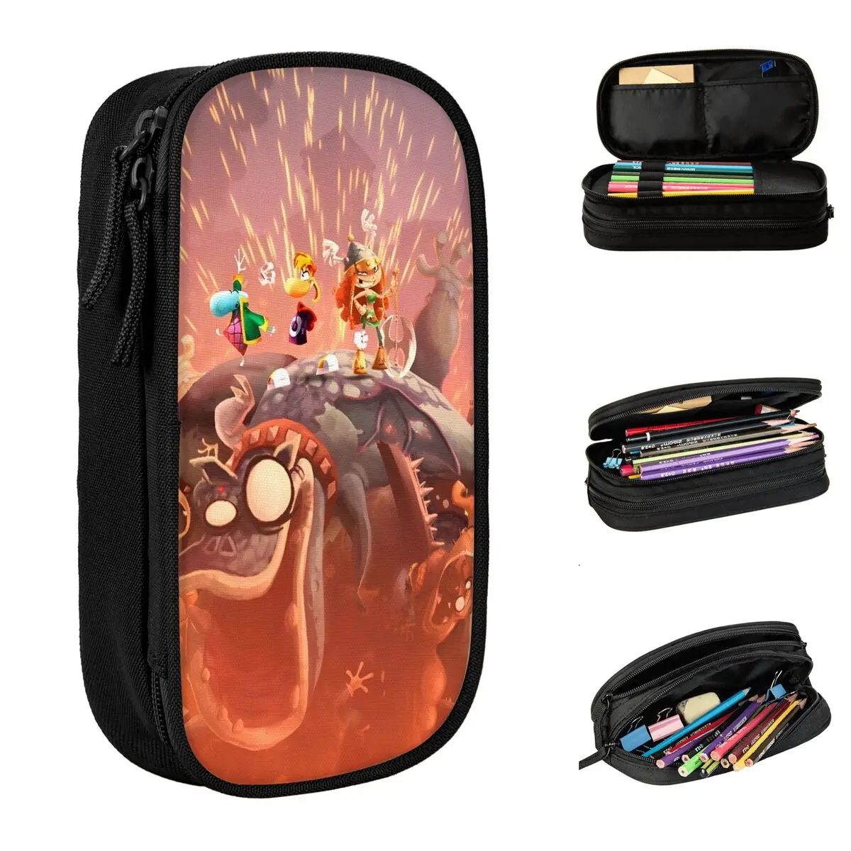 Rayman Pencil Case Pen Box Bags Student Large Storage Students School Cosmetic Pencil Pouch
Rayman Pencil Case Pen Box Bags Student Large Storage Students School Cosmetic Pencil Pouch