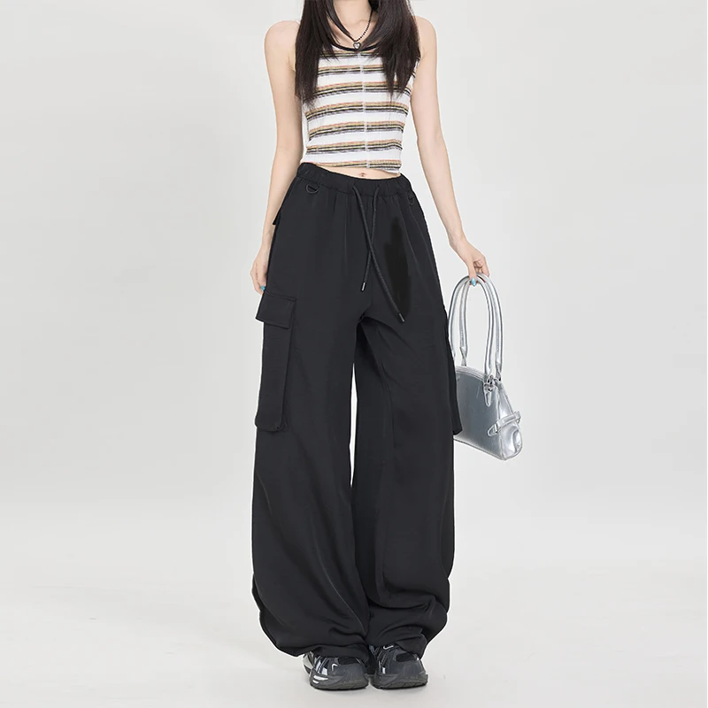 Women Streetwear Fashion Loose Casual Outdoor Sport Cargo Pants Sweet Girls Trousers Sweatpants Lady Y2k Clothes
Women Streetwear Fashion Loose Casual Outdoor Sport Cargo Pants Sweet Girls Trousers Sweatpants Lady Y2k Clothes