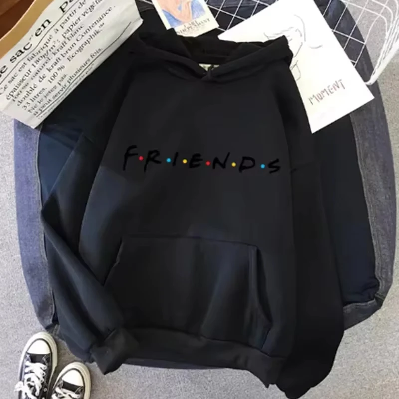 2026 New Women Friends Print Hoodie Pullover Fashion Clothing Casual Solid Color Female Spring Autumn Fashion Streetwear
2026 New Women Friends Print Hoodie Pullover Fashion Clothing Casual Solid Color Female Spring Autumn Fashion Streetwear