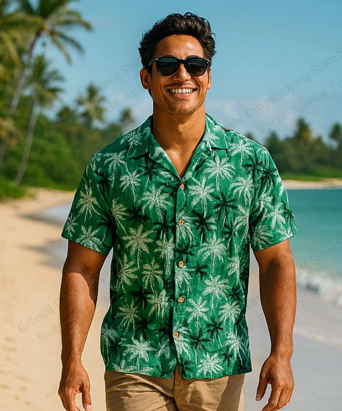 Rayon Palm Leaf 3d Print Shirts Men Women Fashion Hawaiian Shirt Short Sleeve Casual Beach Shirts Single-Breasted Blouse Aloha
Rayon Palm Leaf 3d Print Shirts Men Women Fashion Hawaiian Shirt Short Sleeve Casual Beach Shirts Single-Breasted Blouse Aloha