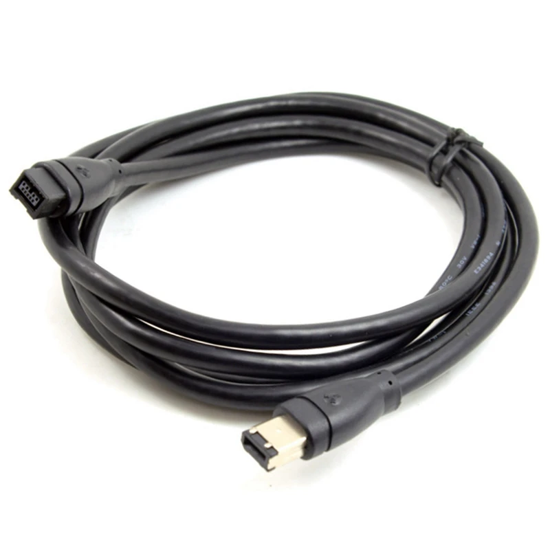 Кабель для передачи данных Firewire IEEE 1394B, 9-контактный до 6-контактный, 800 Мбит/с
Кабель для передачи данных Firewire IEEE 1394B, 9-контактный до 6-контактный, 800 Мбит/с