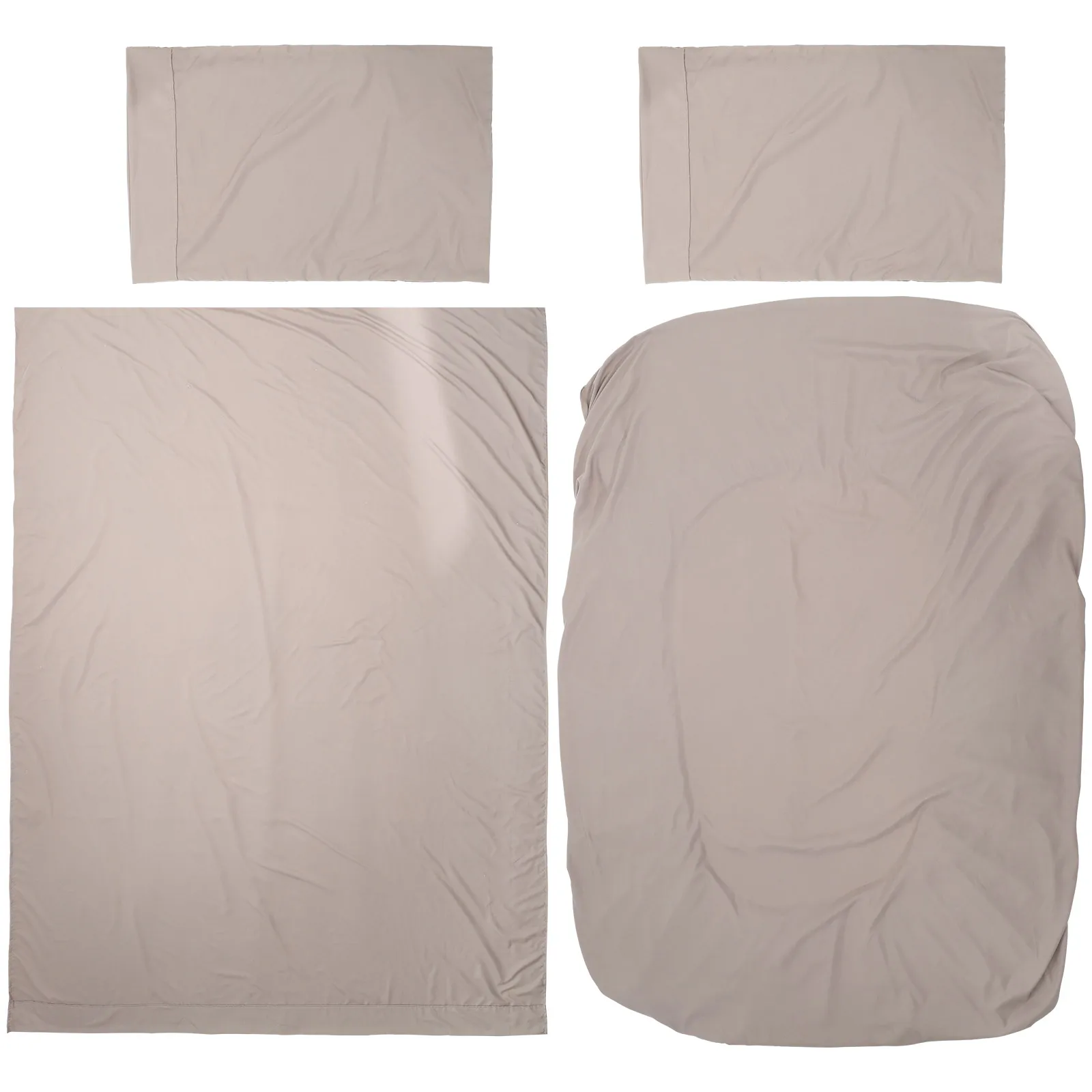 Microfiber Bedding Set 206x244cm Sheet 140x191x36cm Mattress Cover 51x76cm Pillowcases Soft Travel Needs Portable
Microfiber Bedding Set 206x244cm Sheet 140x191x36cm Mattress Cover 51x76cm Pillowcases Soft Travel Needs Portable