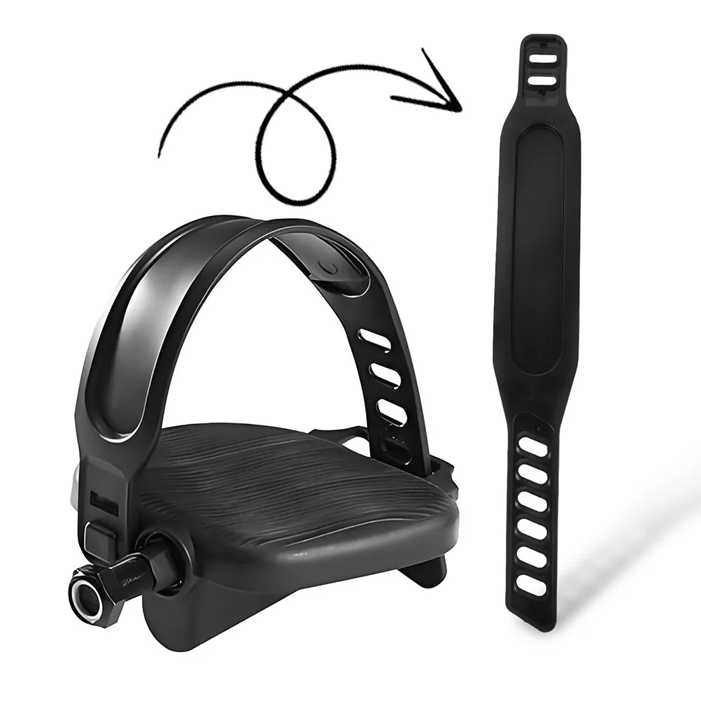 2 Pairs Fitness Bike Straps Pedal PP Black Replacement Adjustable Durable Universal Fit Exercise Accessories
2 Pairs Fitness Bike Straps Pedal PP Black Replacement Adjustable Durable Universal Fit Exercise Accessories