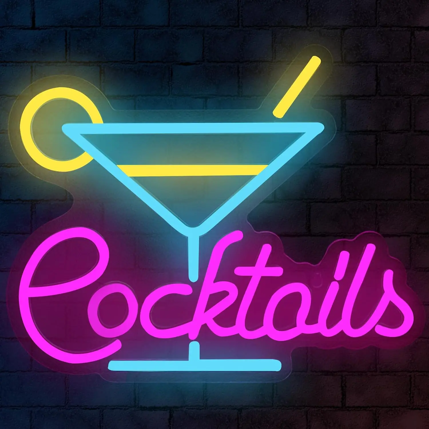 Bar Neon Sign USB Powered LED Dimmable Neon Light for Party Club Pub Cocktails Bar Man Cave Bistro Shop Home Wall Decor Gifts
Bar Neon Sign USB Powered LED Dimmable Neon Light for Party Club Pub Cocktails Bar Man Cave Bistro Shop Home Wall Decor Gifts