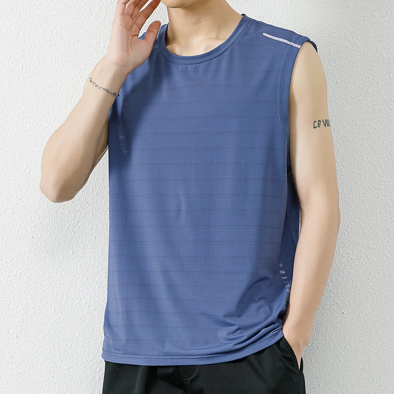 Fashion O-Neck All-match Sleeveless T-Shirt Men's Clothing 2024 Summer New Oversized Casual Tank Tops Loose Korean Tee Shirt
Fashion O-Neck All-match Sleeveless T-Shirt Men's Clothing 2024 Summer New Oversized Casual Tank Tops Loose Korean Tee Shirt