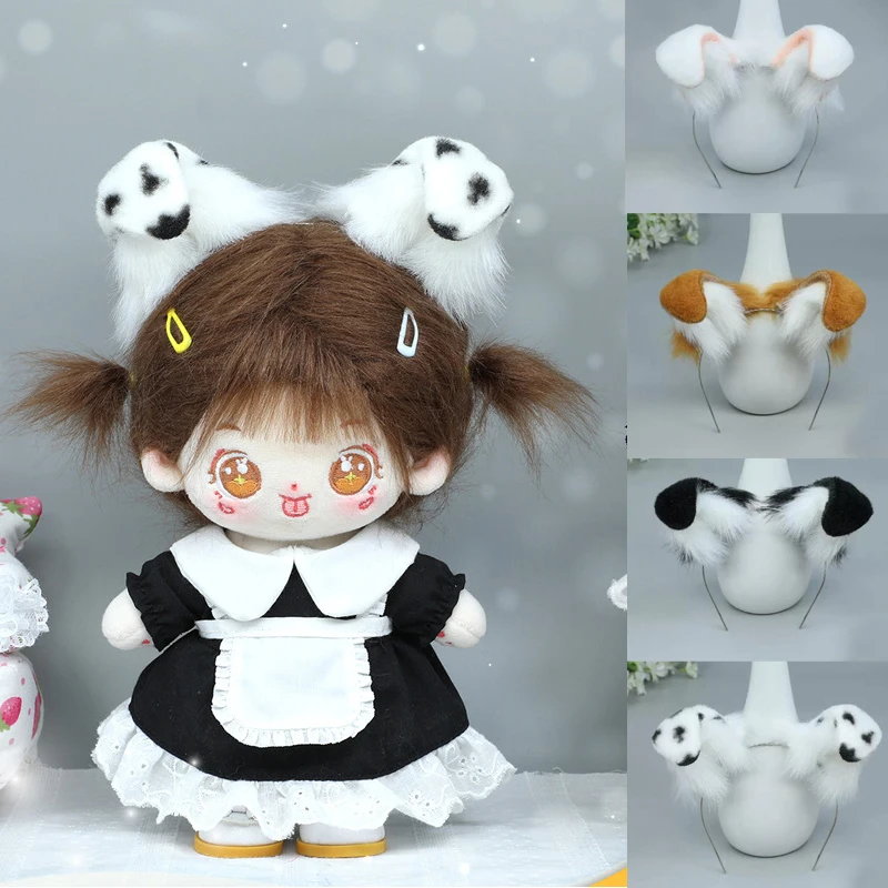 D04-B077 children handmade toy 20cm Doll BJD/SD doll Accessories white dog Simulated animal ear hair hoop 1pcs
D04-B077 children handmade toy 20cm Doll BJD/SD doll Accessories white dog Simulated animal ear hair hoop 1pcs