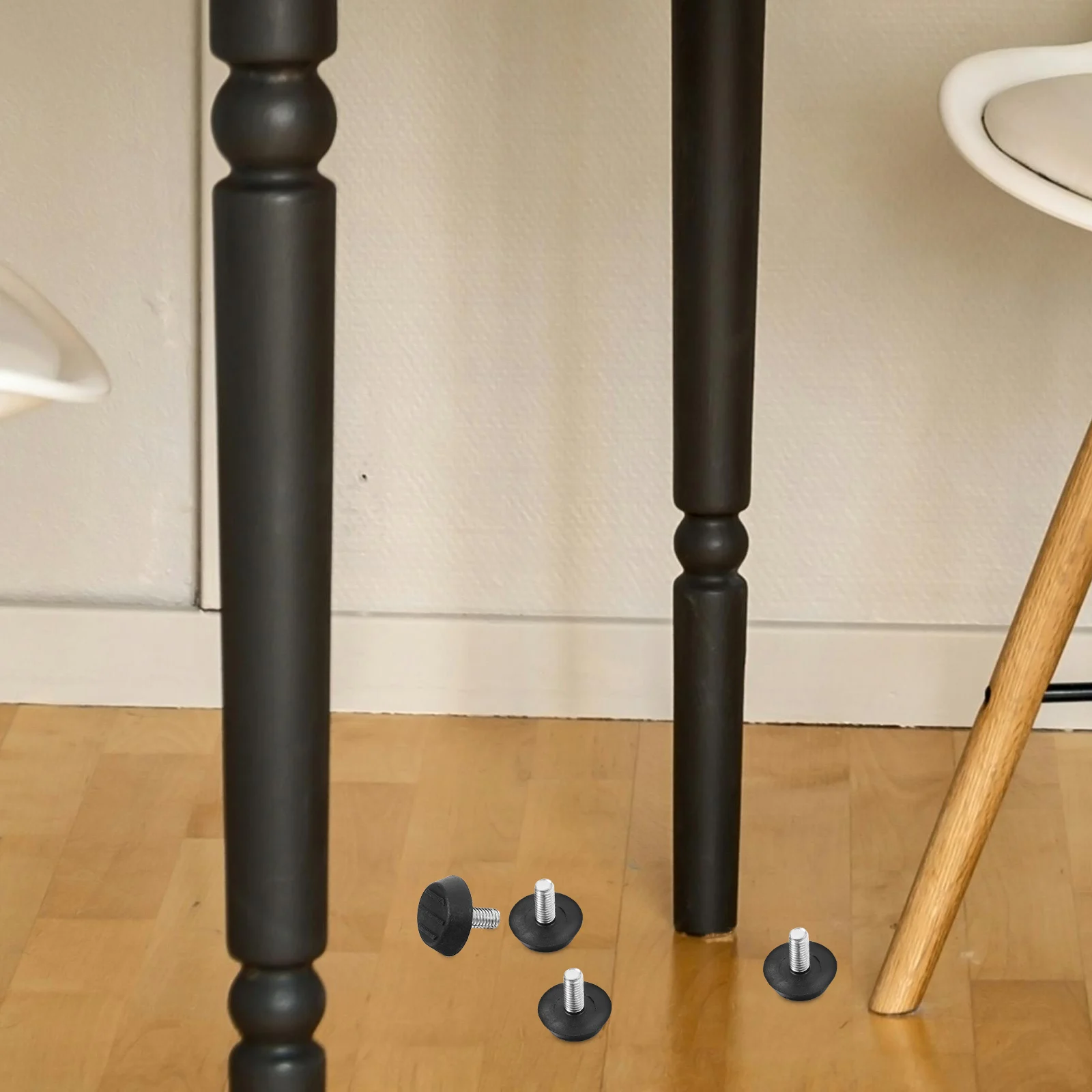 100pcs Anti slip Adjustable Height Rubber Feet for niture Table Levelers Sturdy Screw Pads Non slip Chairs Cabinets Home
100pcs Anti slip Adjustable Height Rubber Feet for niture Table Levelers Sturdy Screw Pads Non slip Chairs Cabinets Home