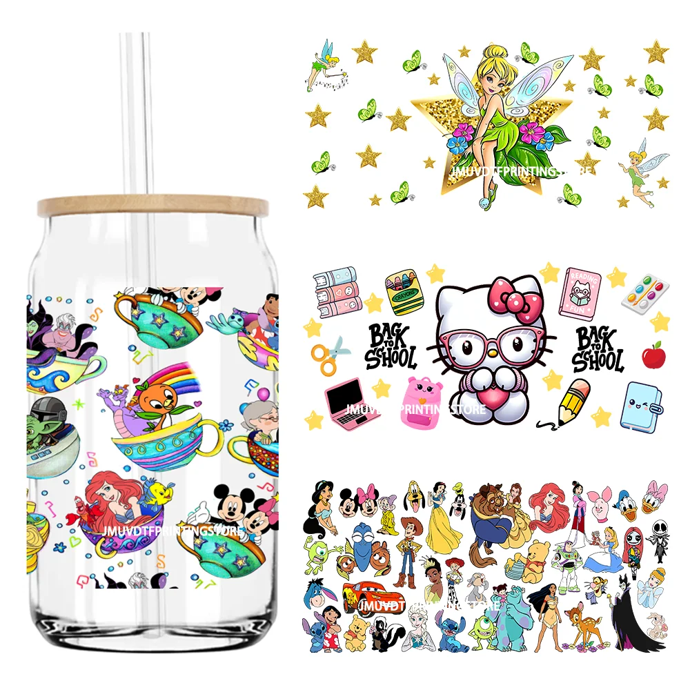 Cartoon Best Friends Princess 16OZ UV DTF Cup Wrap Transfer Stickers Custom Labels DIY Waterproof Logo For Libbey Glass Can Cat
Cartoon Best Friends Princess 16OZ UV DTF Cup Wrap Transfer Stickers Custom Labels DIY Waterproof Logo For Libbey Glass Can Cat