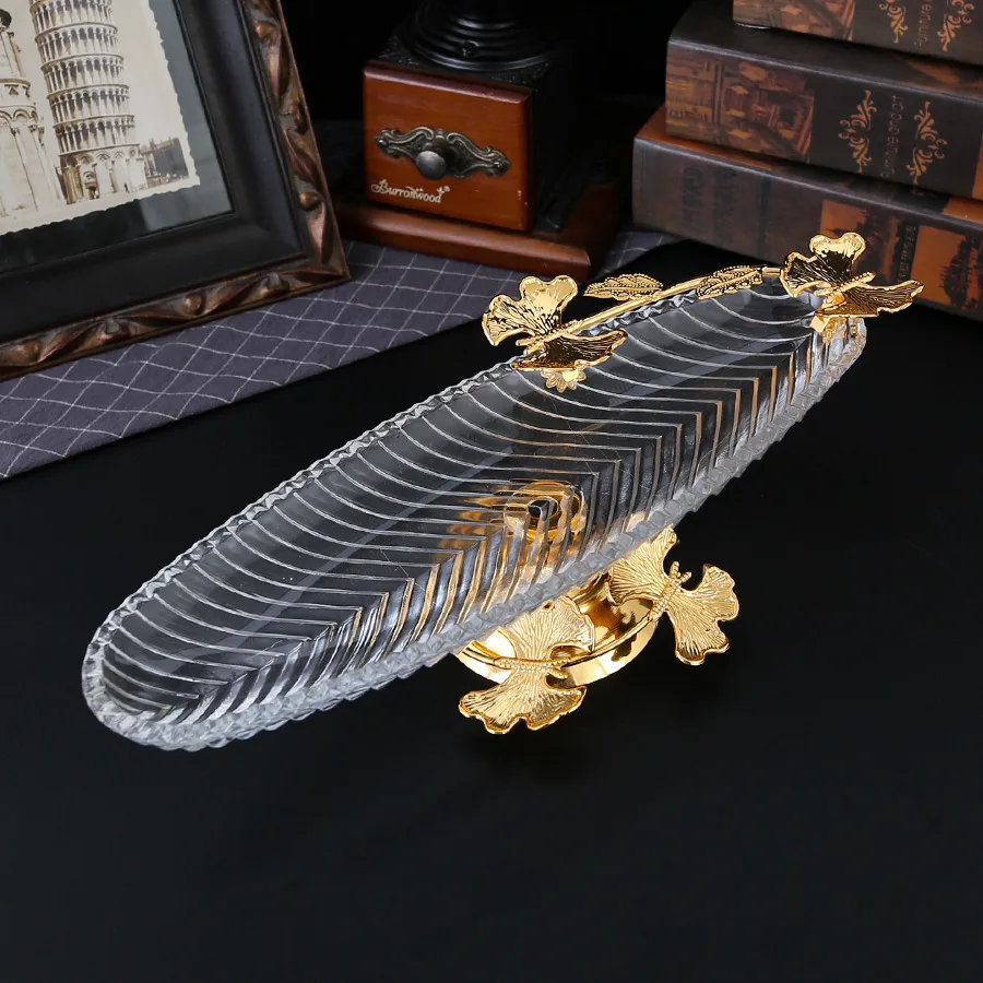 Luxury Snack Plate Set Nordic Gold Vintage Design Eco-friendly Glass Serving Tray for Hotel Commercial Use
Luxury Snack Plate Set Nordic Gold Vintage Design Eco-friendly Glass Serving Tray for Hotel Commercial Use