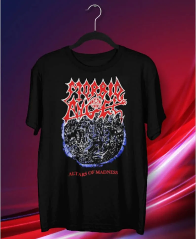 Morbid Angel T Shirt Vintage Metal Music Black Men T-shirt Summer Cotton Short Sleeve O-Neck Men's T-Shirt
Morbid Angel T Shirt Vintage Metal Music Black Men T-shirt Summer Cotton Short Sleeve O-Neck Men's T-Shirt