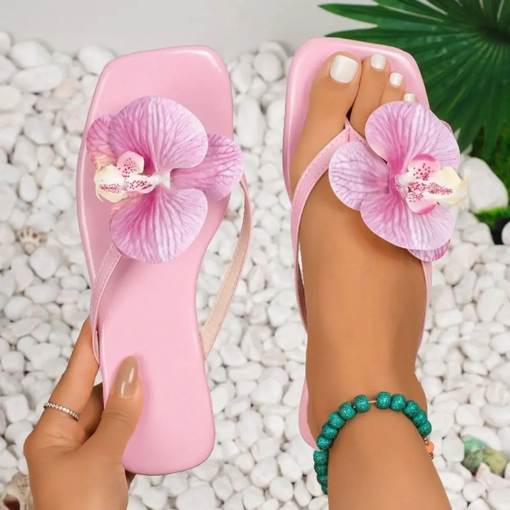 Casual Summer Flower Flip Flops Beach Elegant High Heel Sandals Out Wear Vacation Women's Slippers Girls
Casual Summer Flower Flip Flops Beach Elegant High Heel Sandals Out Wear Vacation Women's Slippers Girls