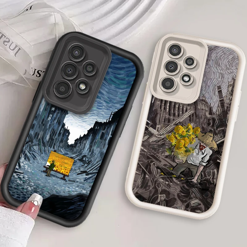 Hot V-Van G-Gogh Retro Style For Samsung A73 A71 A54 A53 A52 A51 A33 A32 A21S A14 A13 A12 A25 A04 A05 5G Eye Ladder Cover
Hot V-Van G-Gogh Retro Style For Samsung A73 A71 A54 A53 A52 A51 A33 A32 A21S A14 A13 A12 A25 A04 A05 5G Eye Ladder Cover