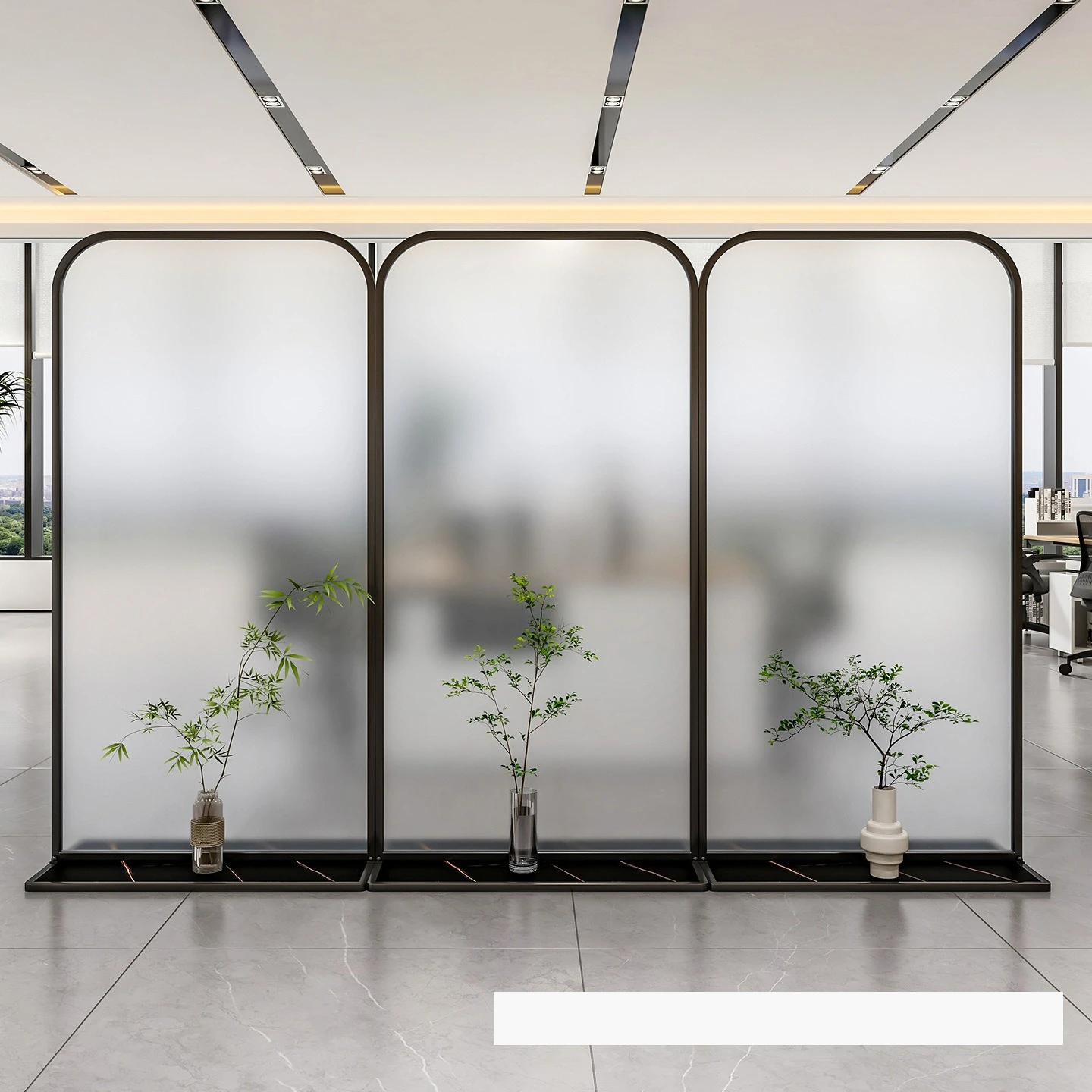 Movable glass screen partition office company hotel entrance modern simple live stream background wall baffle
Movable glass screen partition office company hotel entrance modern simple live stream background wall baffle