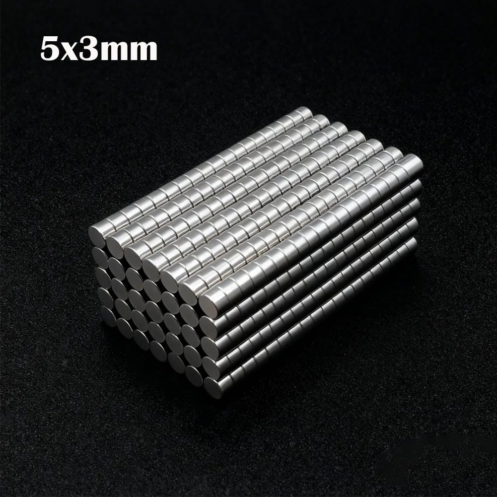 10-500Pcs 5x3mm Super Powerful Round Magnet Neodymium Magnets N35 NdfeB Strong Magnet Permanent Magnetic Imanes Magnetic Sheet
10-500Pcs 5x3mm Super Powerful Round Magnet Neodymium Magnets N35 NdfeB Strong Magnet Permanent Magnetic Imanes Magnetic Sheet