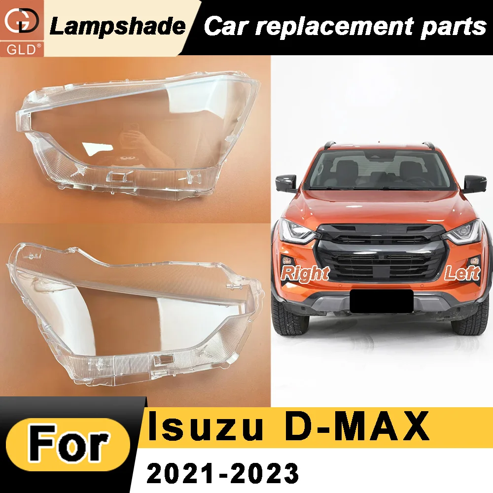 Headlamp Cover Shade Headlight Transparent Lens 2021-2023 For Isuzu D-MAX Lamp Shell Masks Plexiglass Replace Original Lampshade
Headlamp Cover Shade Headlight Transparent Lens 2021-2023 For Isuzu D-MAX Lamp Shell Masks Plexiglass Replace Original Lampshade