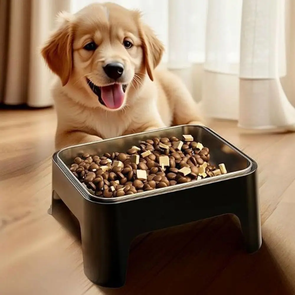 Large Capacity Stainless Steel Dog Bowl Anti-slip Neck Protection Pets Food Water Bowls Anti-knockover Dogs Bowls for Dogs Cats
Large Capacity Stainless Steel Dog Bowl Anti-slip Neck Protection Pets Food Water Bowls Anti-knockover Dogs Bowls for Dogs Cats