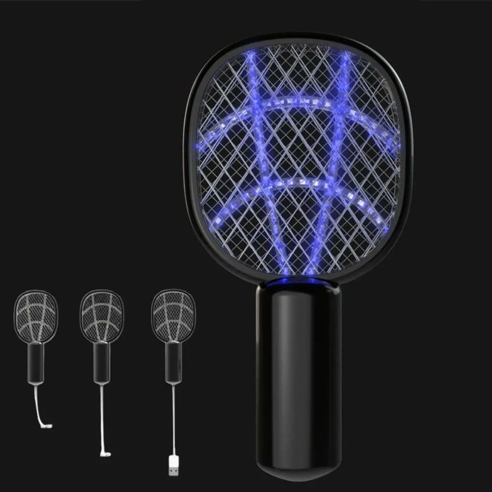 USB Mosquito Swatter Trap UV Light Portable Fly Bug Zapper Security Net Electric Shock Mosquito Killer Lamp for Outdoor
USB Mosquito Swatter Trap UV Light Portable Fly Bug Zapper Security Net Electric Shock Mosquito Killer Lamp for Outdoor