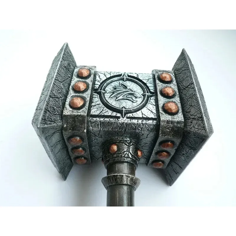 58cm Cosplay Toys Resin Weapons 1:1 Scale Simulation WOW Ogrim Doomhammer Model Adult Children Collection Gift
58cm Cosplay Toys Resin Weapons 1:1 Scale Simulation WOW Ogrim Doomhammer Model Adult Children Collection Gift