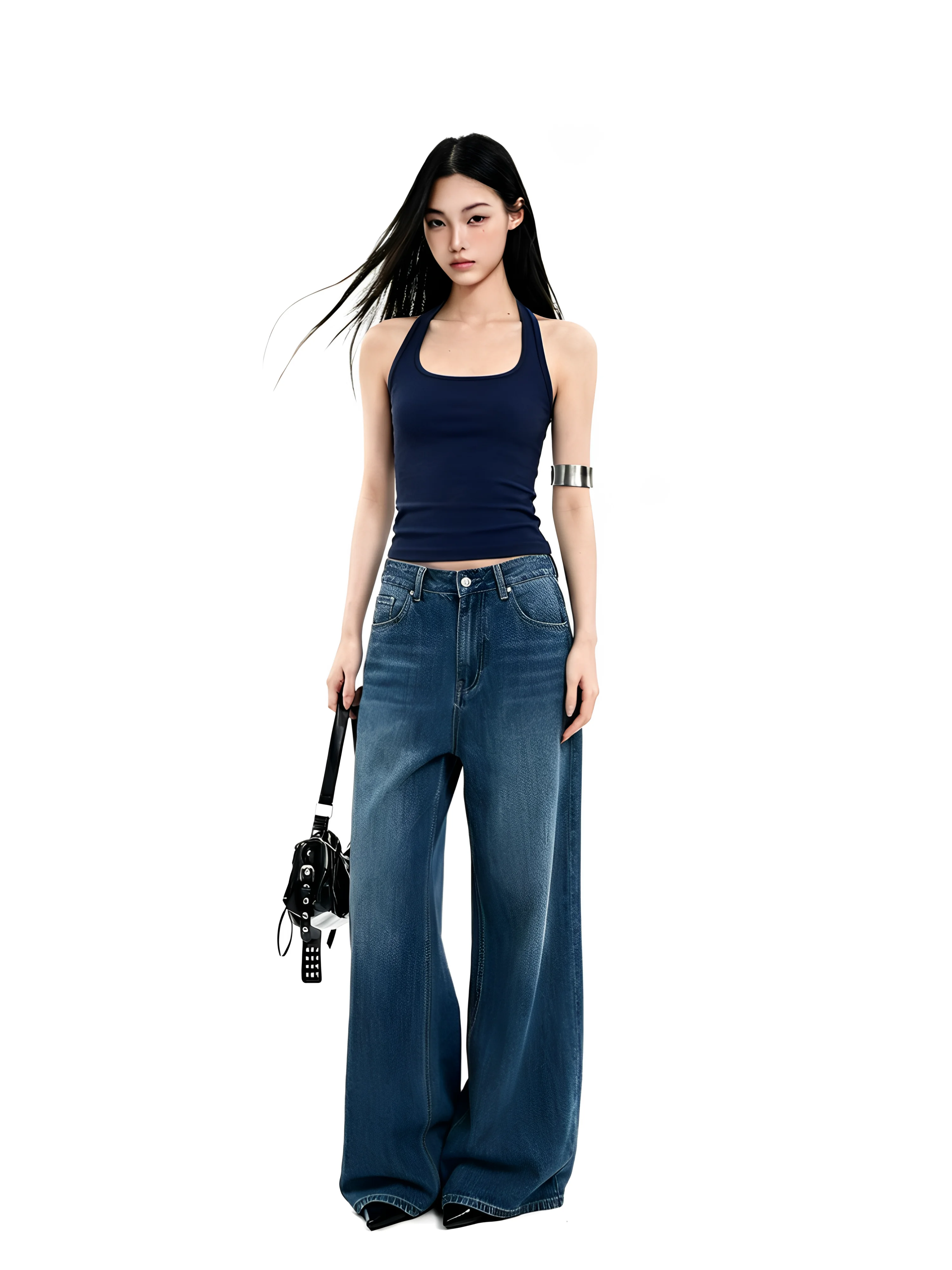 95% Cotton Halter Neck Vest Women's Spring Summer New Style Large Size Outerwear Sexy Backless Base Layer Inner Wear Top
95% Cotton Halter Neck Vest Women's Spring Summer New Style Large Size Outerwear Sexy Backless Base Layer Inner Wear Top