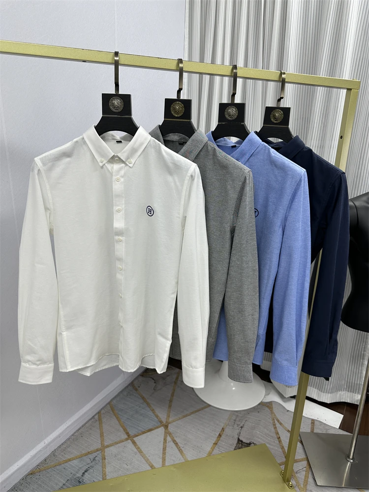Men's Casual Ox Cloth irt Long Sve High Quali Cotton Polyester Spring Autumn New Sle Commuter Versatile Color
Men's Casual Ox Cloth irt Long Sve High Quali Cotton Polyester Spring Autumn New Sle Commuter Versatile Color