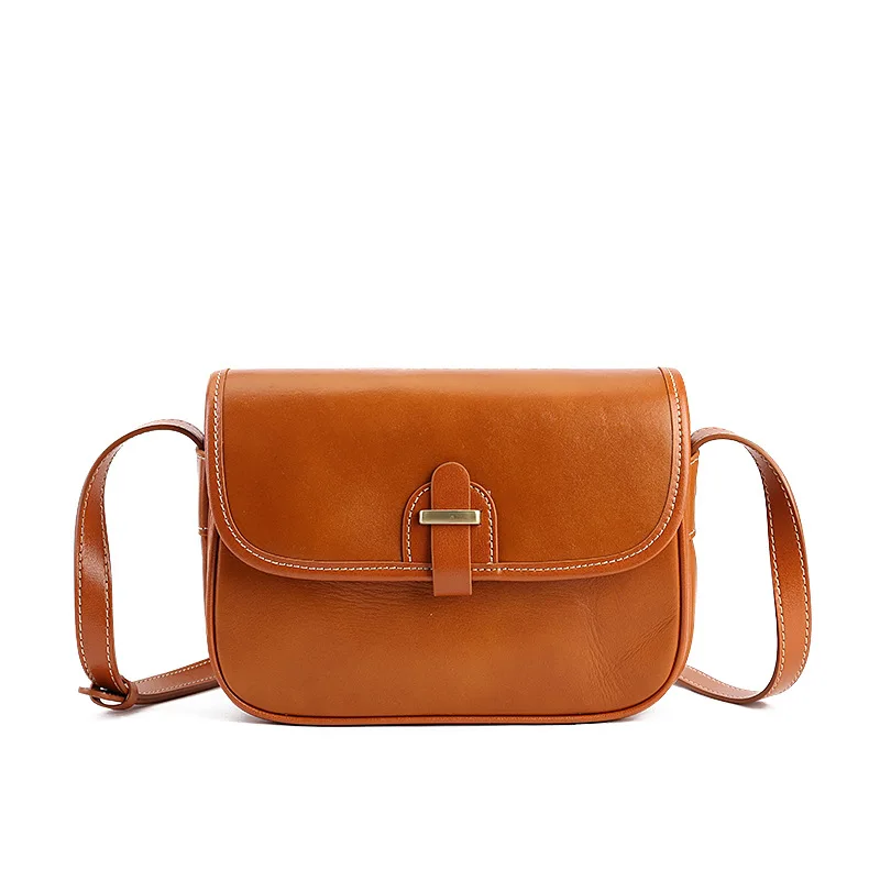 Genuine Leather Women Vintage Flap Crossbody Bag High Quality Classic Shoulder Bags
Genuine Leather Women Vintage Flap Crossbody Bag High Quality Classic Shoulder Bags