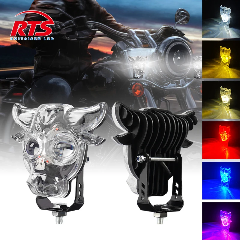 Mini Driving Lights Spotlights White+Yellow /7 Colors LED Headlights Bulbs for Motorcycle Headlights Fog Lamp Universal Modified
Mini Driving Lights Spotlights White+Yellow /7 Colors LED Headlights Bulbs for Motorcycle Headlights Fog Lamp Universal Modified