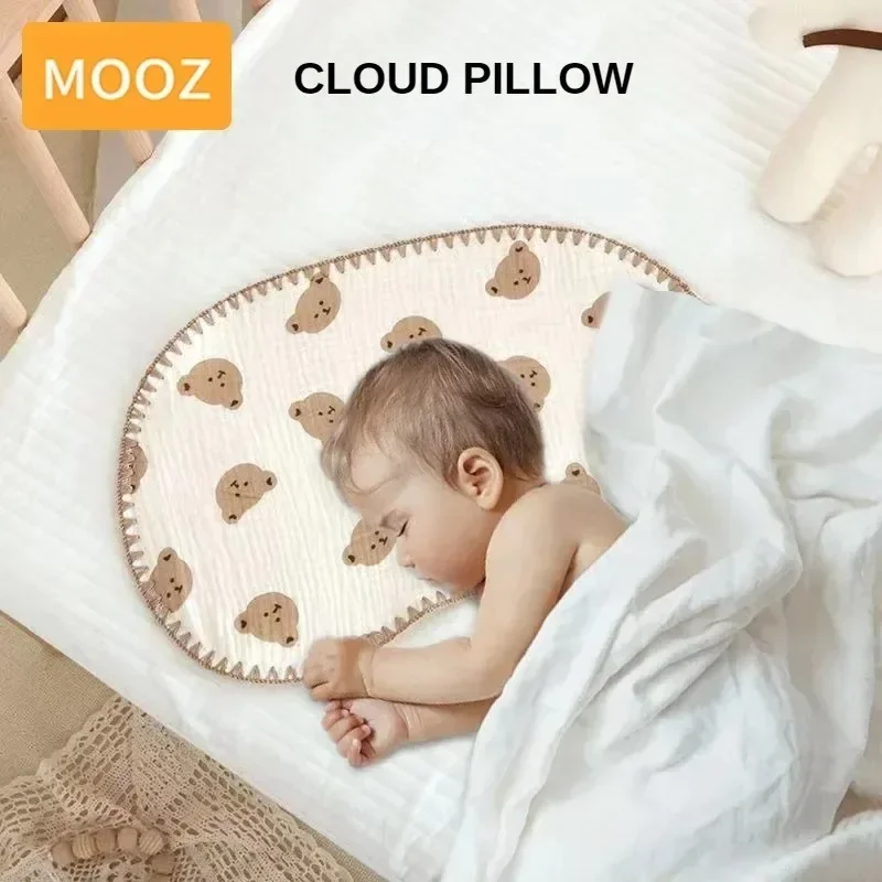 Хлопковая плоская Подушка MOOZ, 10 слоев, хлопковая защитная подушка для новорожденных, Марлевое полотенце для сна, детские вещи CCP021
Хлопковая плоская Подушка MOOZ, 10 слоев, хлопковая защитная подушка для новорожденных, Марлевое полотенце для сна, детские вещи CCP021