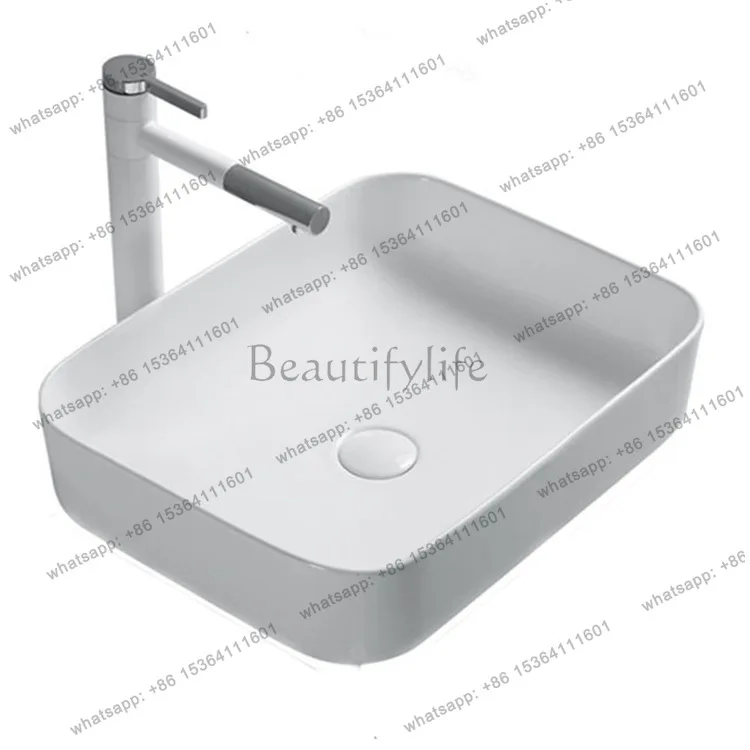 Thin edge washbasin, Nordic Art Hotel washbasin, smart and clean glaze surface
Thin edge washbasin, Nordic Art Hotel washbasin, smart and clean glaze surface