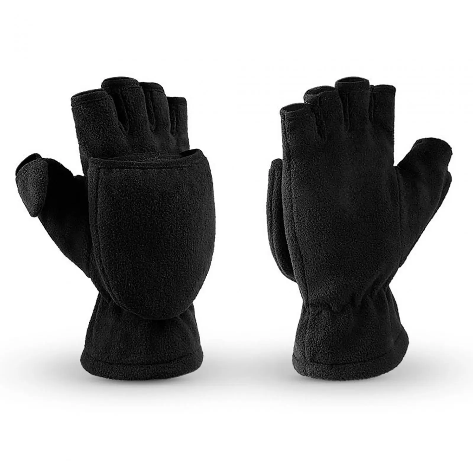 Winter Fingerless Gloves Winter Flip Gloves Convertible Flip Top Mittens for Running
Winter Fingerless Gloves Winter Flip Gloves Convertible Flip Top Mittens for Running