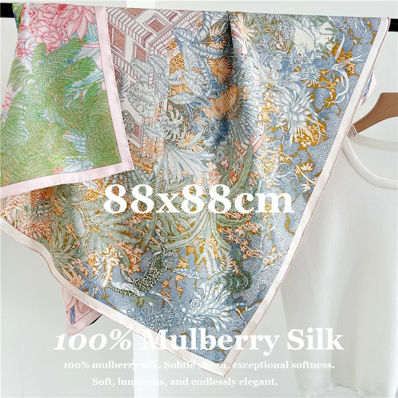 100% Mulberry Silk Premium Quality Party Wedding Accessory Luxury Hijab 88*88cm Double-sided Print Hand-Rolled Hem Shawl Wrap
100% Mulberry Silk Premium Quality Party Wedding Accessory Luxury Hijab 88*88cm Double-sided Print Hand-Rolled Hem Shawl Wrap