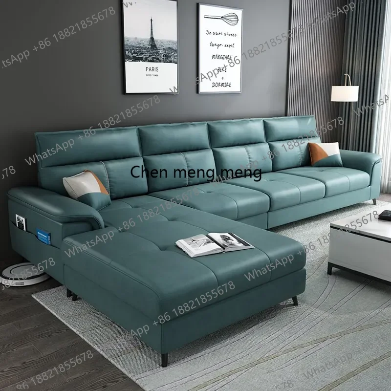 Italian Technology Leather Living Room Sofa Modern Simple Boss Office Sofa Combination Office Furniture Sofy Do Salonu
Italian Technology Leather Living Room Sofa Modern Simple Boss Office Sofa Combination Office Furniture Sofy Do Salonu