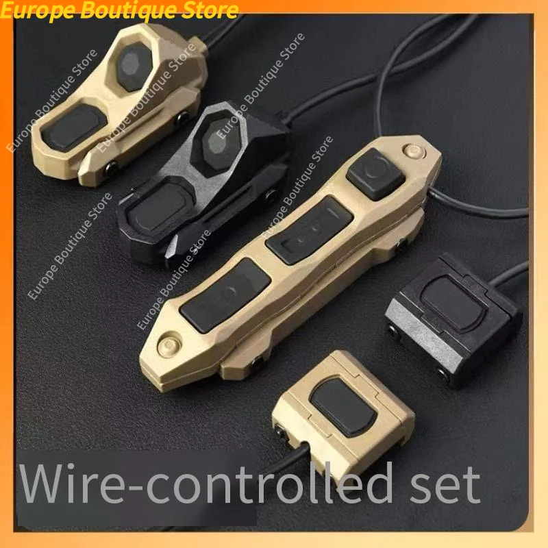 Dual/Triple Control Remote Pressure Switch for OGL PEQ-15, 2.5mm SF Plug for M600 M300 Flashlight, 20mm Rail Toy Accessory
Dual/Triple Control Remote Pressure Switch for OGL PEQ-15, 2.5mm SF Plug for M600 M300 Flashlight, 20mm Rail Toy Accessory