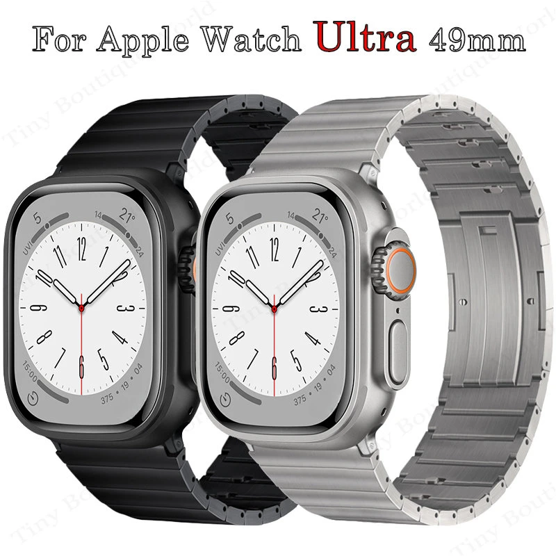 Ремешок титановый для Apple Watch Ultra 2, быстросъемный браслет для IWatch Series 9 8 7 6 5 4 3 SE 42 мм 40/44 мм, 49 мм 41 мм 45 мм
Ремешок титановый для Apple Watch Ultra 2, быстросъемный браслет для IWatch Series 9 8 7 6 5 4 3 SE 42 мм 40/44 мм, 49 мм 41 мм 45 мм